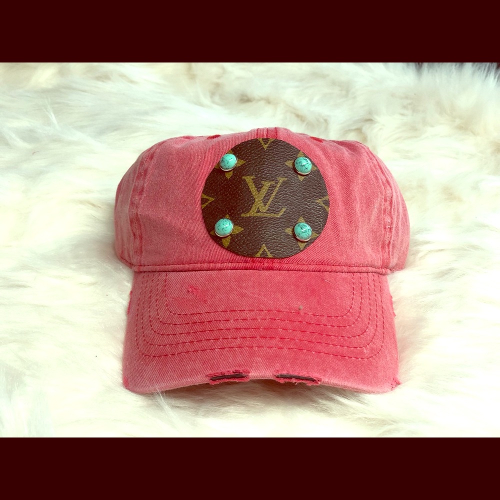 Upcycled Authentic Louis Vuitton cap